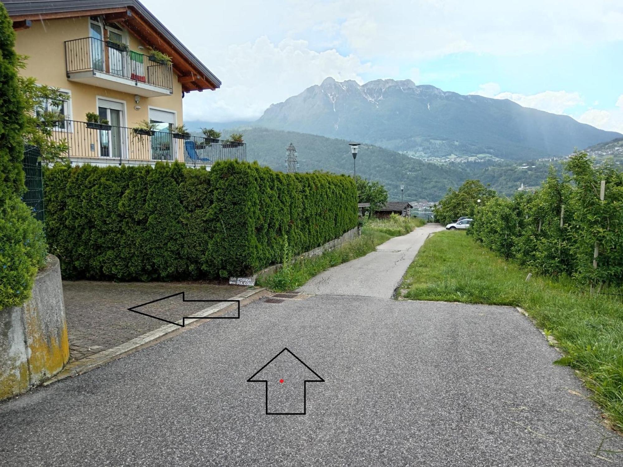La Posada Sul Colle Tenna Exteriör bild